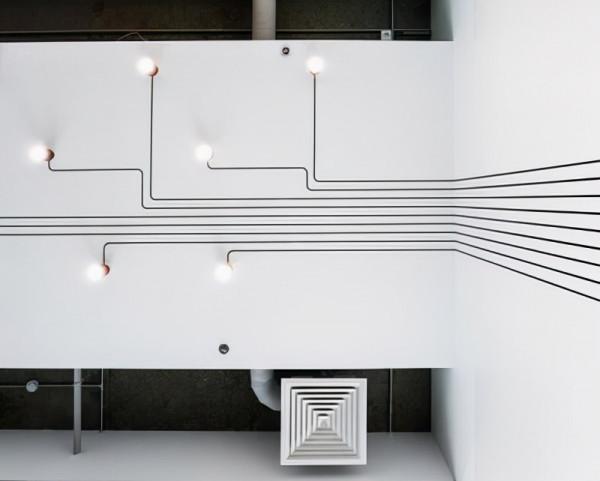 家裡的電線不要再埋在牆裡了，試試這樣設計，時尚大氣還方便維修