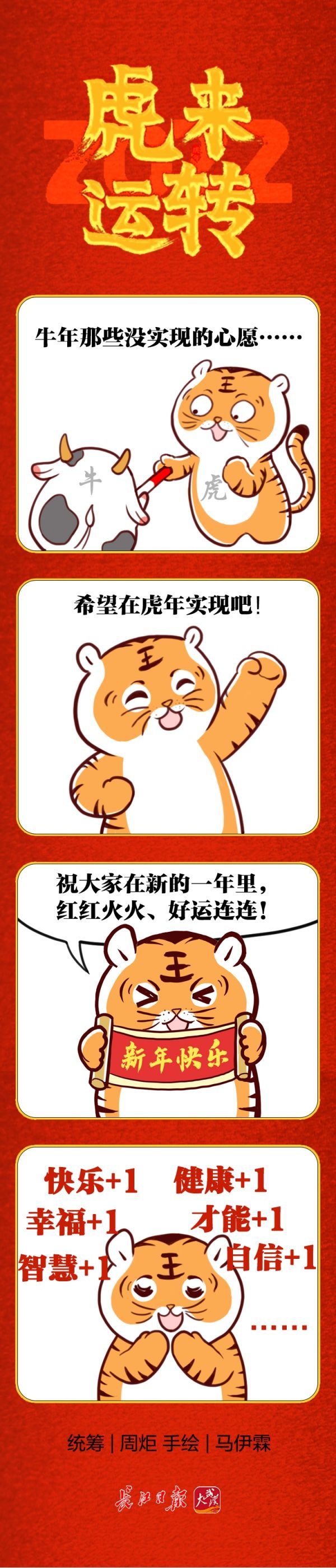 大年初一，查收你的新年心願 &vert; 漫畫