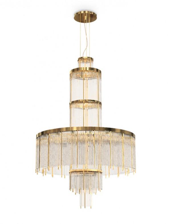 輕奢大氣的簾子樣式吊燈 裝點客廳一定會喜歡 輕奢大氣的簾子樣式吊燈 裝點客廳一定會喜歡