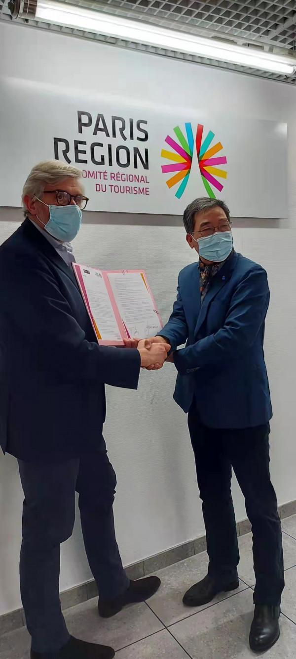 國際旅業傳來喜訊，ID Travel Pro與大巴黎區旅委達成戰略合作