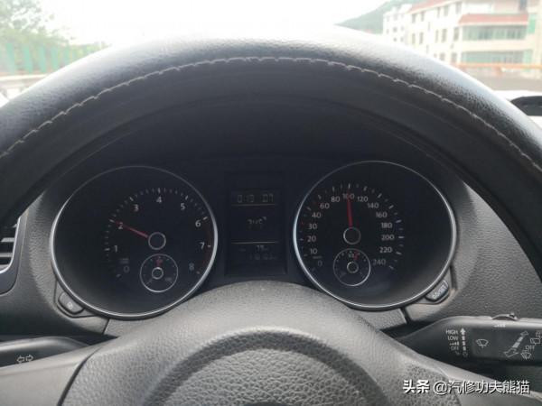 大眾高爾夫1.4T差點開報廢，燒機油、燒防凍液、缺缸大修一次解決