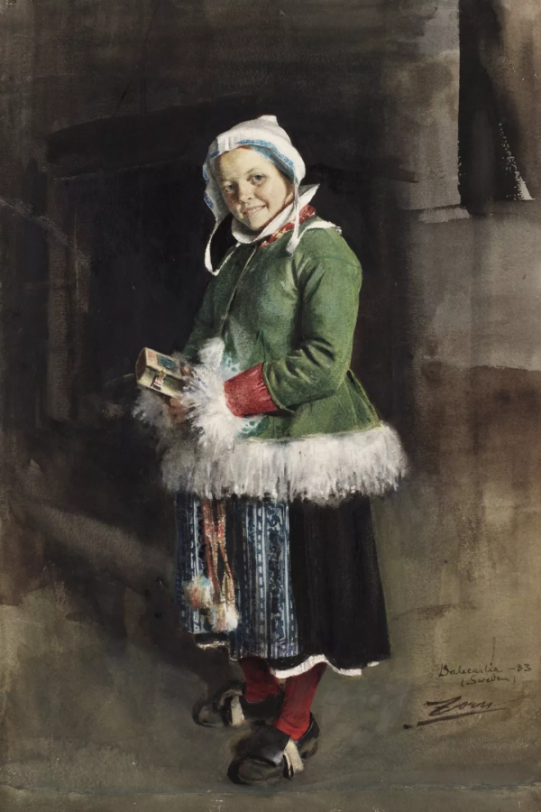 瑞典大師佐恩作品，值得收藏！