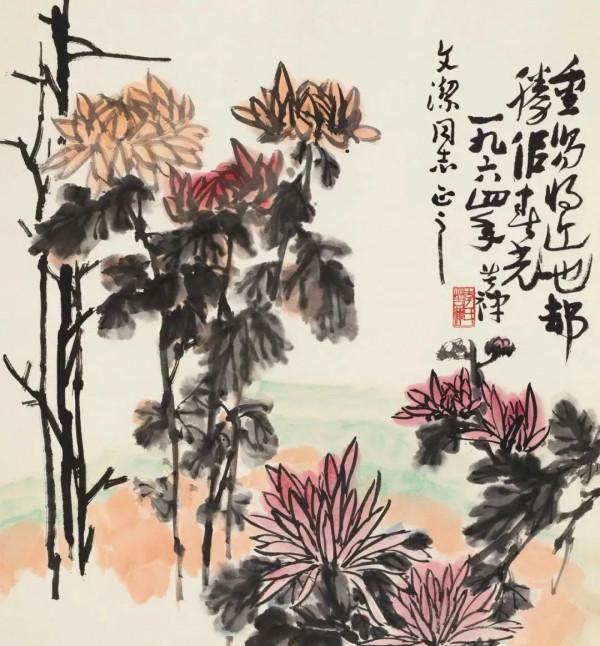 歷代大師畫菊:菊殘猶有傲霜枝 歷代大師畫菊:菊殘猶有傲霜枝