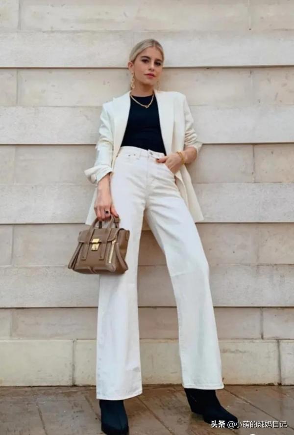 白褲子可別亂穿，穿錯真的很尷尬！學明星這樣搭，秒變時髦精