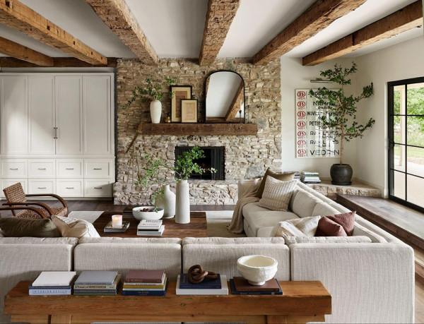 簡潔、寬敞,有木有石頭,地中海風情與經典美式結合的理想居所 簡潔、寬敞,有木有石頭,地中海風情與經典美式結合的理想居所