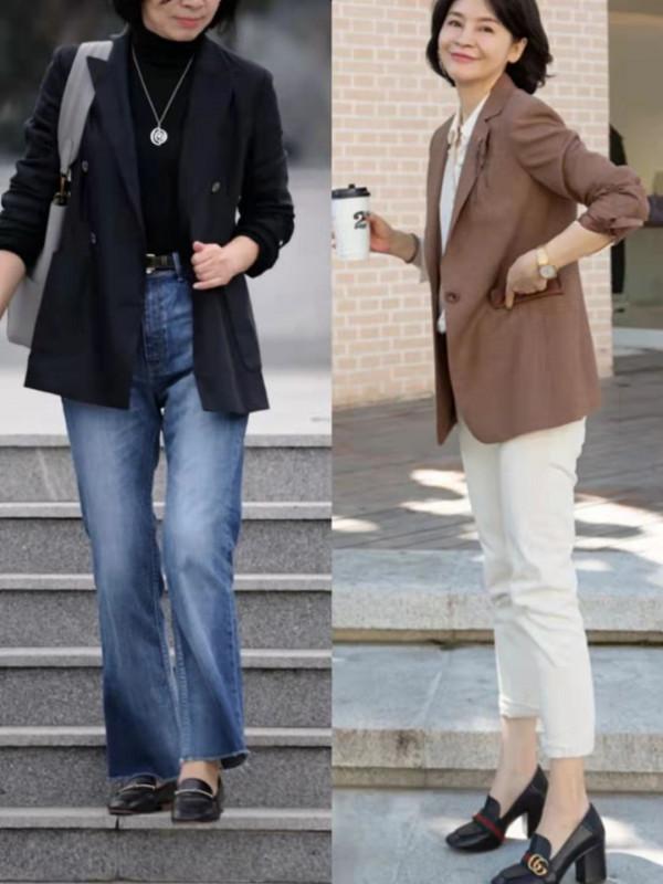 這才是60歲普通人該有的秋季打扮，不顯老、不扮嫩，極盡優雅氣質