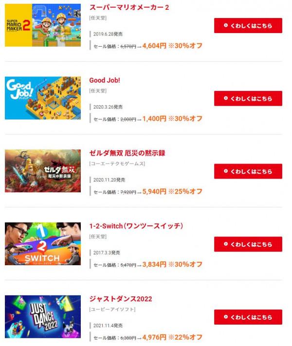 Switch日服新春特賣12月28日開啟
