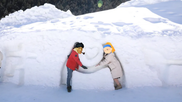 遊客拍系列 | 雪厚景美，現在去畢棚溝玩雪剛剛好