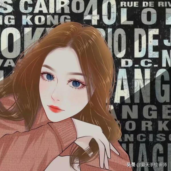 微信手繪漫畫頭像,快來給自己換一款頭像吧 微信手繪漫畫頭像,快來給自己換一款頭像吧