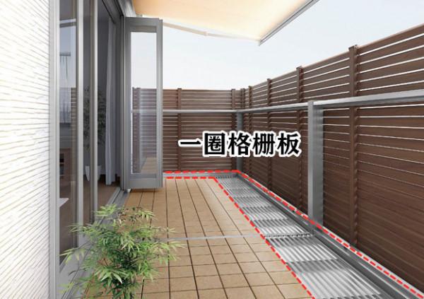 國外陽臺新操作,外沿加寬圍一圈不鏽鋼格柵板,面積增加通風透氣 國外陽臺新操作,外沿加寬圍一圈不鏽鋼格柵板,面積增加通風透氣
