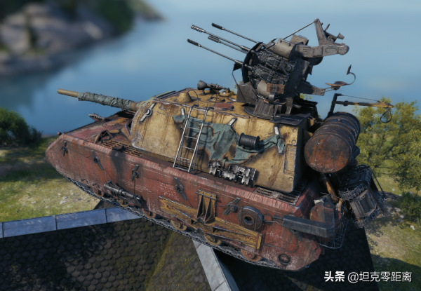 坦克世界 霸道的德系王者 團隊之盾鼠式的“陸地巡航者”風格大圖