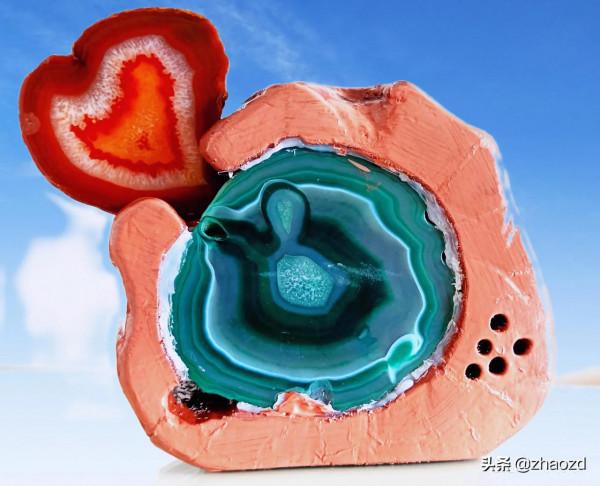 一組精美的瑪瑙切片 一組精美的瑪瑙切片