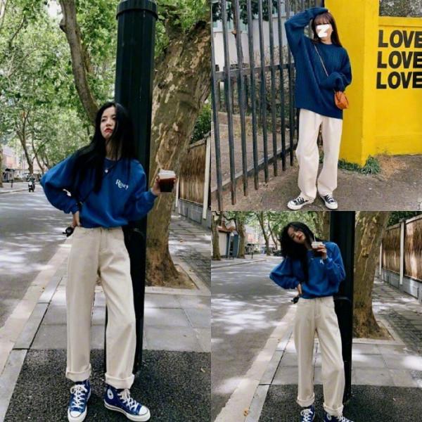 秋天你需要一條白色的褲子:白色褲子搭配起來其他顏色都可以靠邊 秋天你需要一條白色的褲子:白色褲子搭配起來其他顏色都可以靠邊