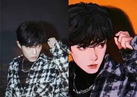 適合畫成動漫的明星,誰是你的愛豆 適合畫成動漫的明星,誰是你的愛豆