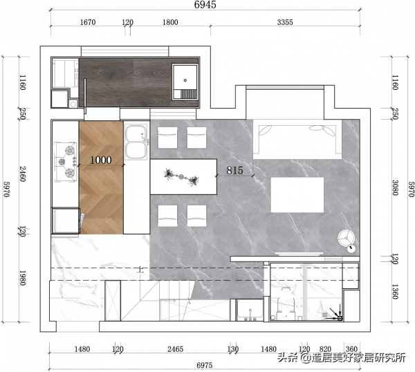 開放洄游動線串聯起的90㎡複式三居,讓光灑滿各個角落 開放洄游動線串聯起的90㎡複式三居,讓光灑滿各個角落