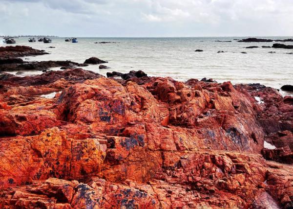 海南紅石灘