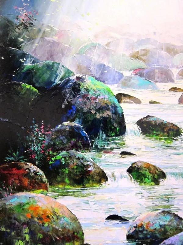 俄羅斯畫家格列布·戈魯貝茨基刀畫作品欣賞