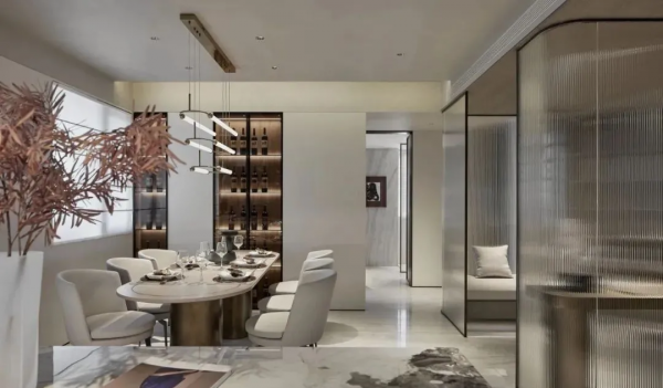 156㎡奢華過後的極簡,大理石的風雅韻味 156㎡奢華過後的極簡,大理石的風雅韻味