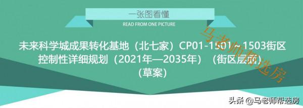 追規劃 &vert;&vert; 未來科學城成果轉化基地（北七家）街區規劃