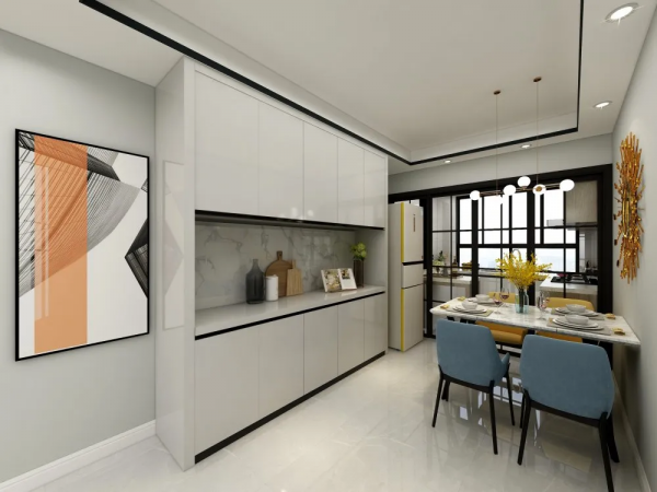 85㎡簡約輕奢風，小閣樓裡也有大世界