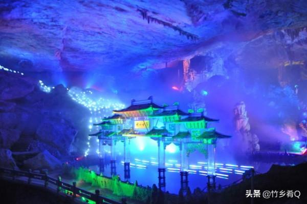 天然溶洞奇觀美景