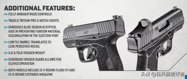 美國防身新手槍!大容量小體積,R7 Mako微型手槍更適合防身 美國防身新手槍!大容量小體積,R7 Mako微型手槍更適合防身