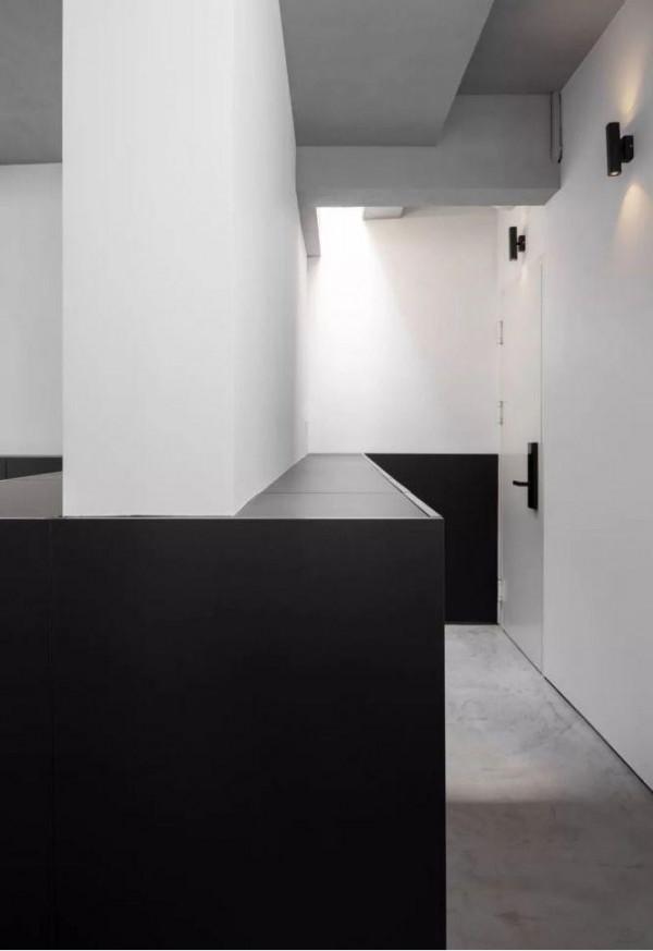 75平單身公寓，採用高差錯層的方法，創造不一樣的空間