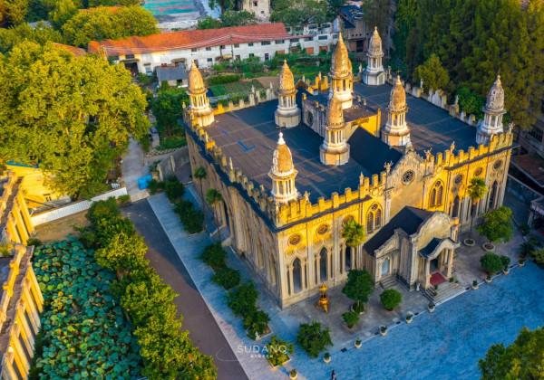 武漢古德寺：造型奇特被誤認為是西方教堂，曾吸引印度總理來參觀