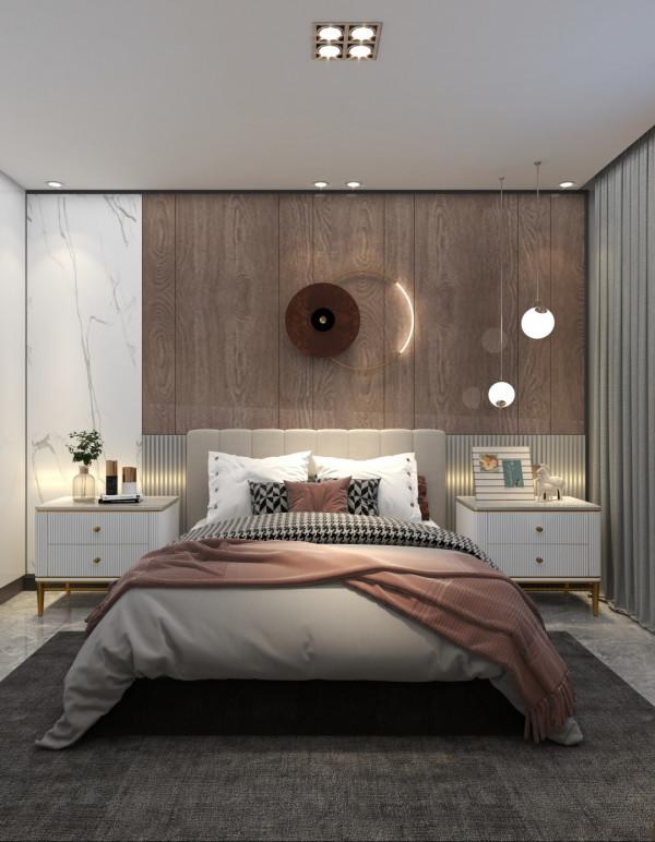 98㎡現代輕奢風，生活自然舒適，有格調