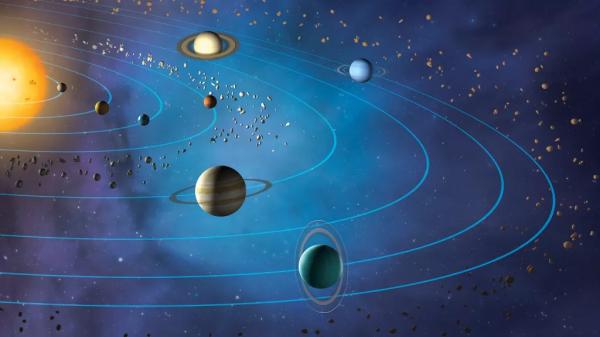 為什麼太陽系中的行星在同一平面上執行? 為什麼太陽系中的行星在同一平面上執行?