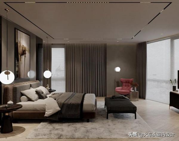 這些輕奢系臥室裝修設計真美