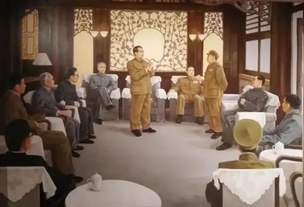 緬懷毛主席——美術作品之毛澤東在建國初期