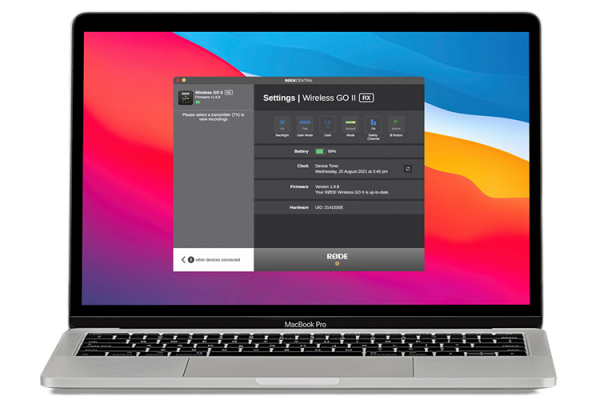 羅德更新Wireless GO II配套軟體 解鎖多項新功能