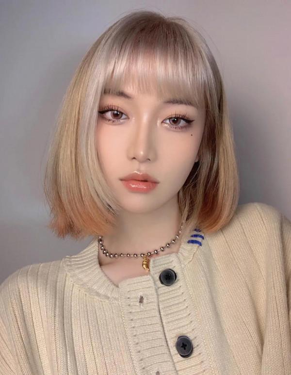 2021年第一個爆款髮型「爆頂染」