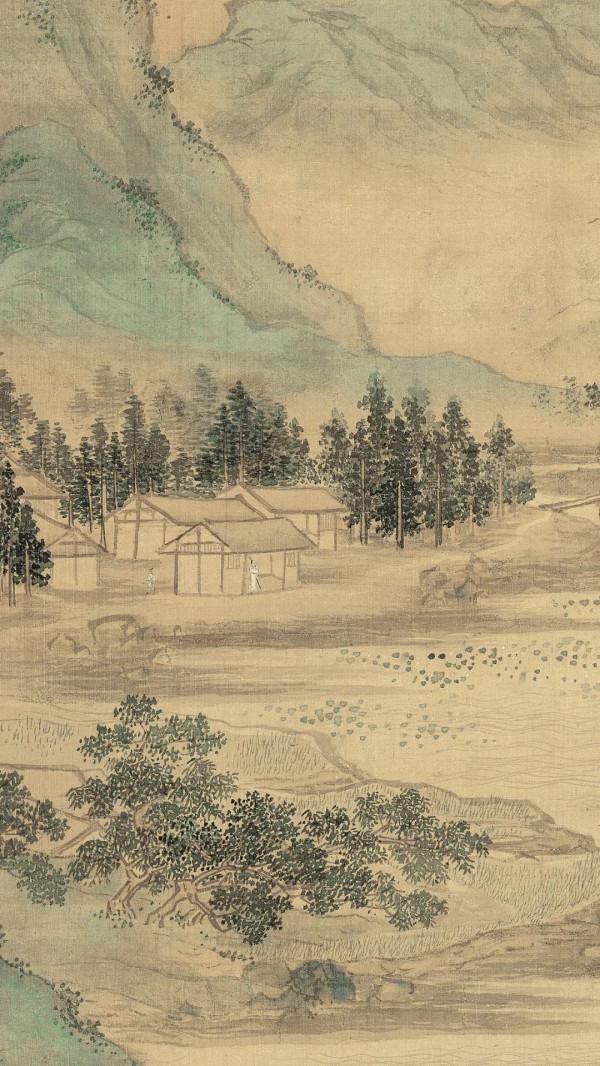 仇英《蓮溪漁隱圖》:這筆墨意境,不愧為明四家! 仇英《蓮溪漁隱圖》:這筆墨意境,不愧為明四家!