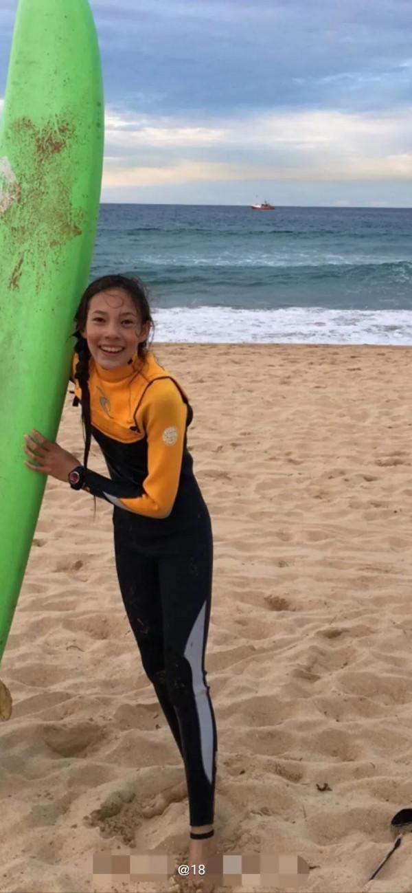 以前的谷愛凌和現在的谷愛凌