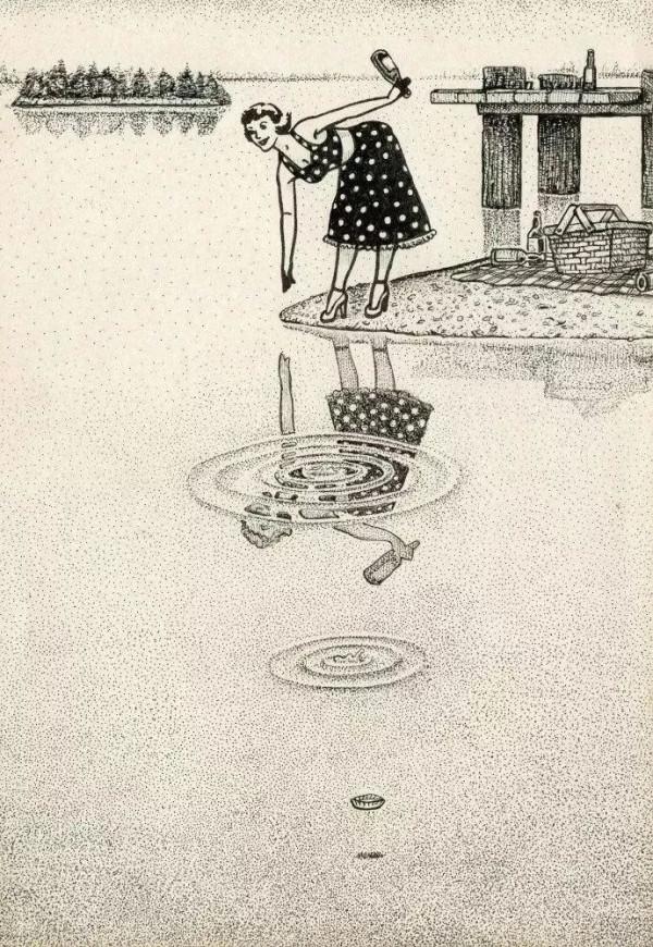 一張未畫完的美女畫像，在畫家的筆下變成了跌宕起伏漫畫故事