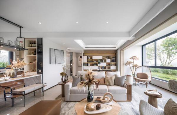 77平簡約小戶型房子樸素佈置，有一種貼近生活的人文氣息