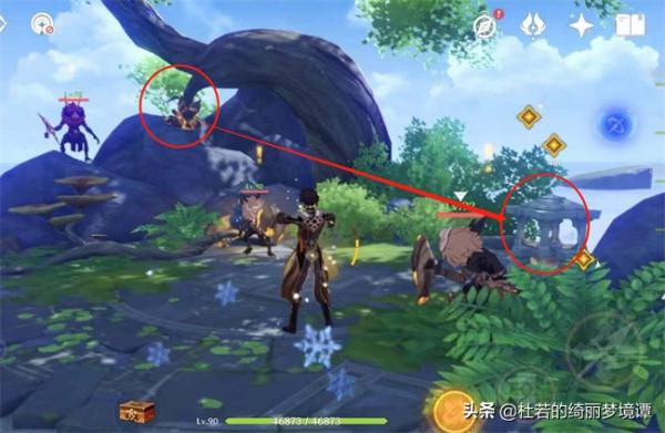 原神鳴海棲霞洞天寶箱地點一覽