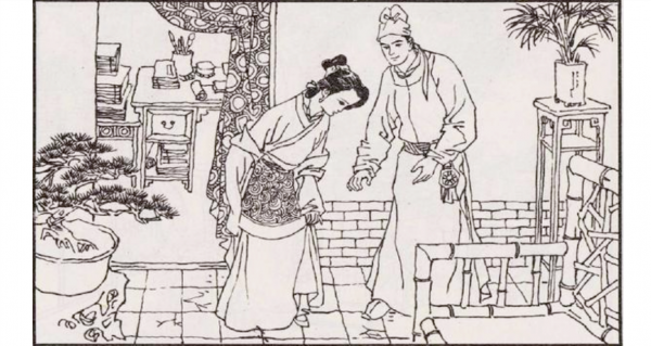 民間故事:書生在門楣上貼了一道符咒,女子呵斥他,說話不算數 民間故事:書生在門楣上貼了一道符咒,女子呵斥他,說話不算數