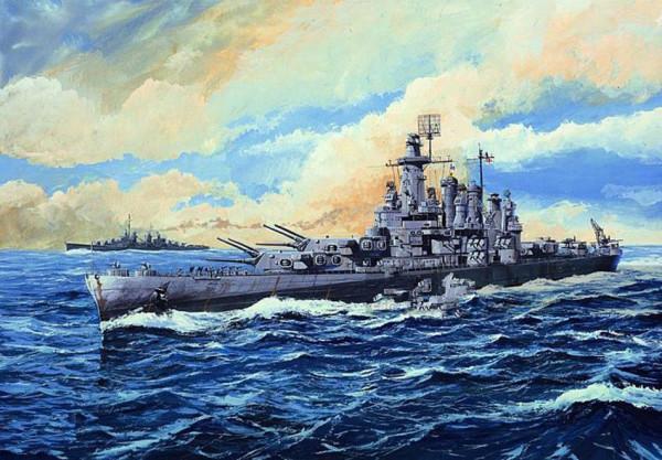 死於美軍炮擊的霧島號戰列艦：碰上了火控雷達，十分倒黴