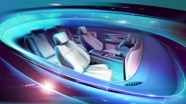 東風風神皓極官圖釋出 將於4月13日正式亮相