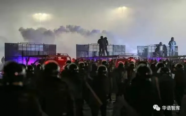 哈薩克騷亂：&OpenCurlyDoubleQuote;機動閃電戰&rdquo;與英國技術