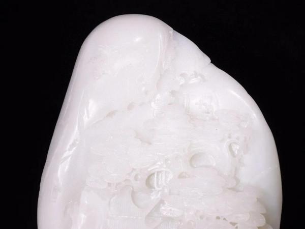 「館藏級」 羊脂白玉 和田玉籽料