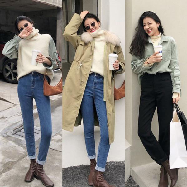 建議冬天還是得穿長褲,不露腳踝不光腿,配外套大衣瀟灑優雅 建議冬天還是得穿長褲,不露腳踝不光腿,配外套大衣瀟灑優雅