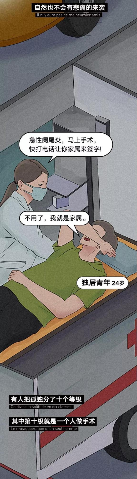 漫畫—《人生的成長，總要面對不同的孤獨》