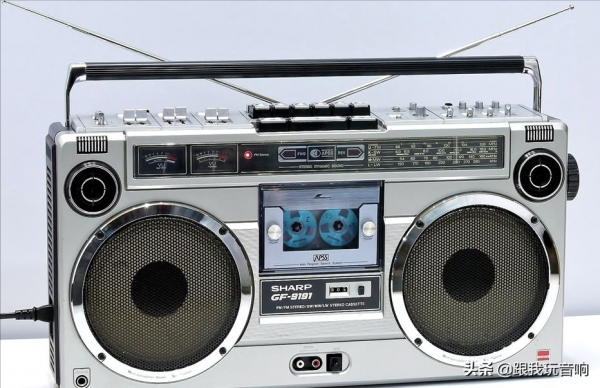 夏普 SHARP GF-9191 單卡四喇叭收錄機