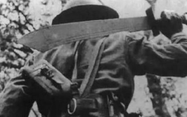 大刀隊有多強？最神秘骷髏隊，剛上戰場就被我軍全殲