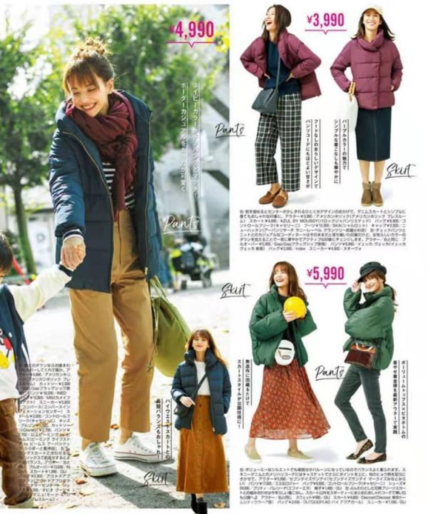 基本款麵包羽絨服，不挑身材，小個子也能駕馭