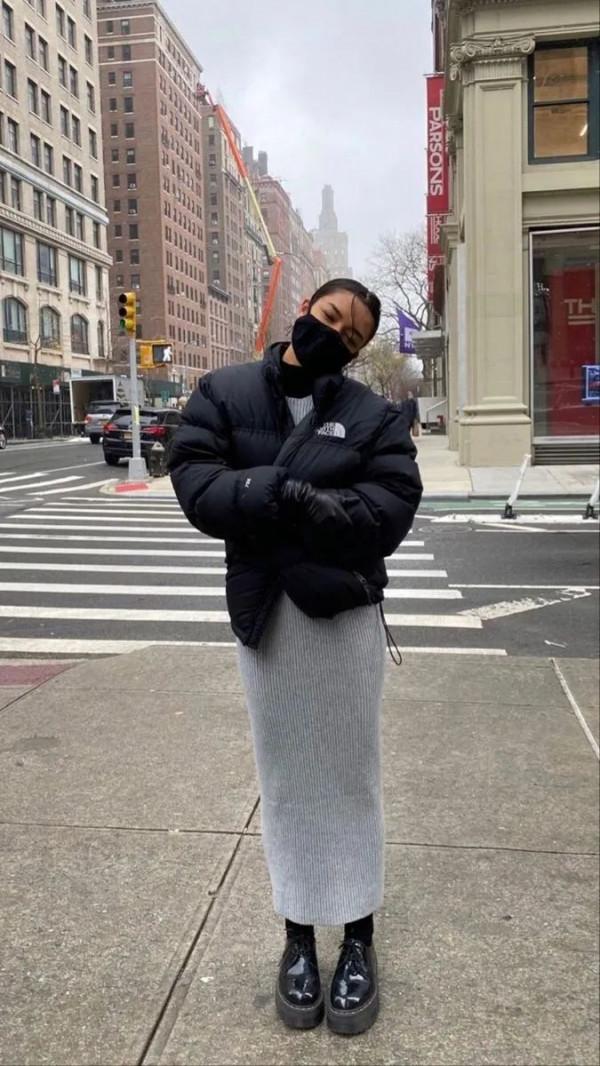 冬天穿搭短外套也好看